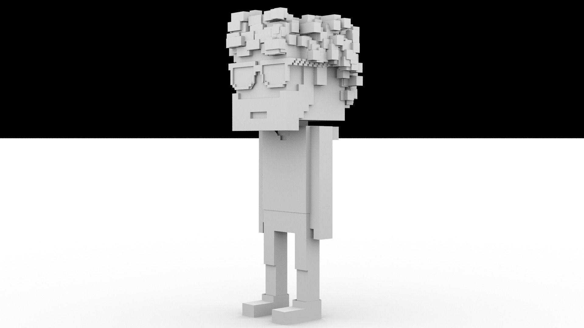 The world famous NFT Meebits  3D model_8