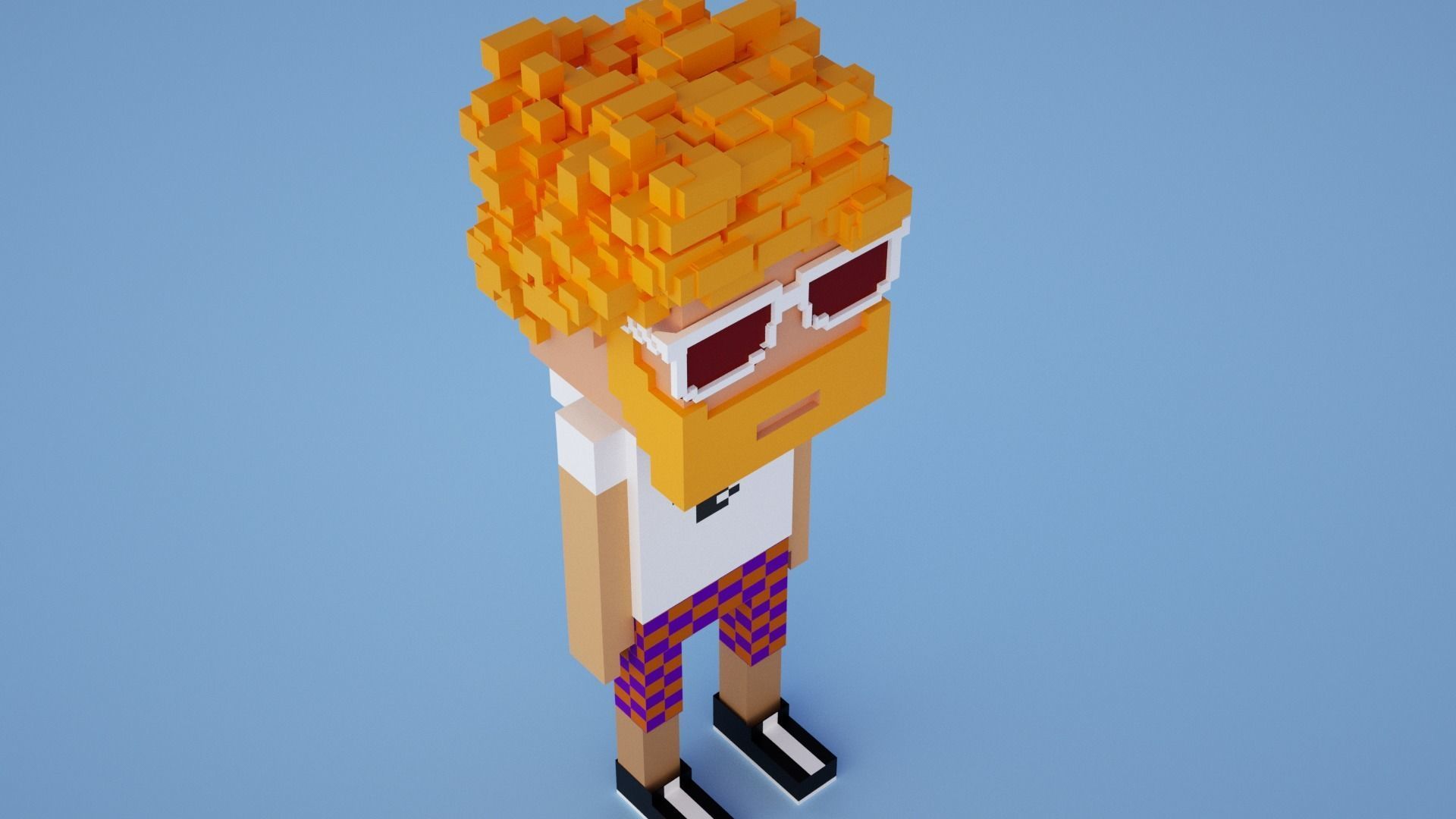 The world famous NFT Meebits  3D model_7