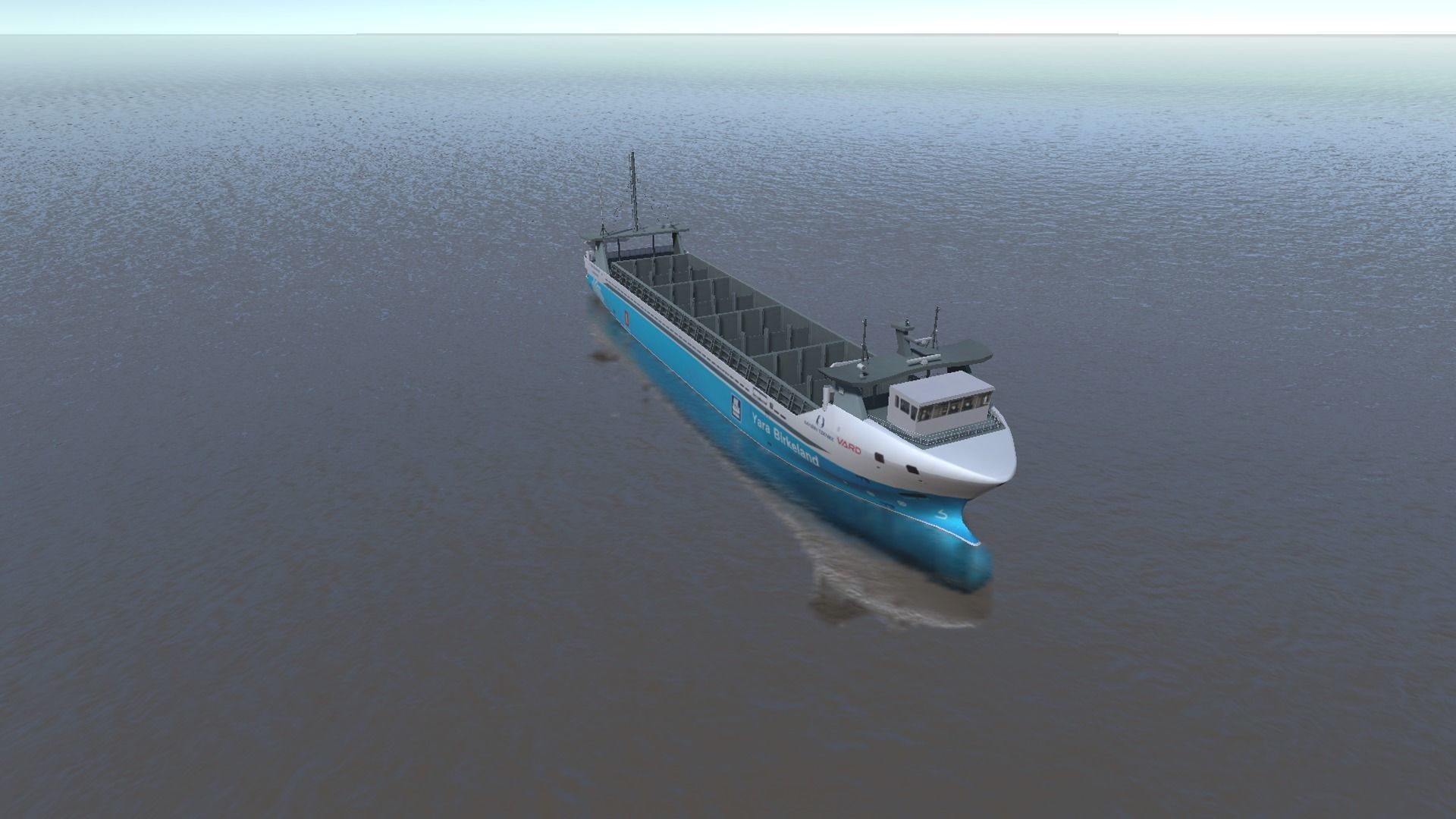 MV Yara Birkeland ship 3d model Low-poly 3D model_7