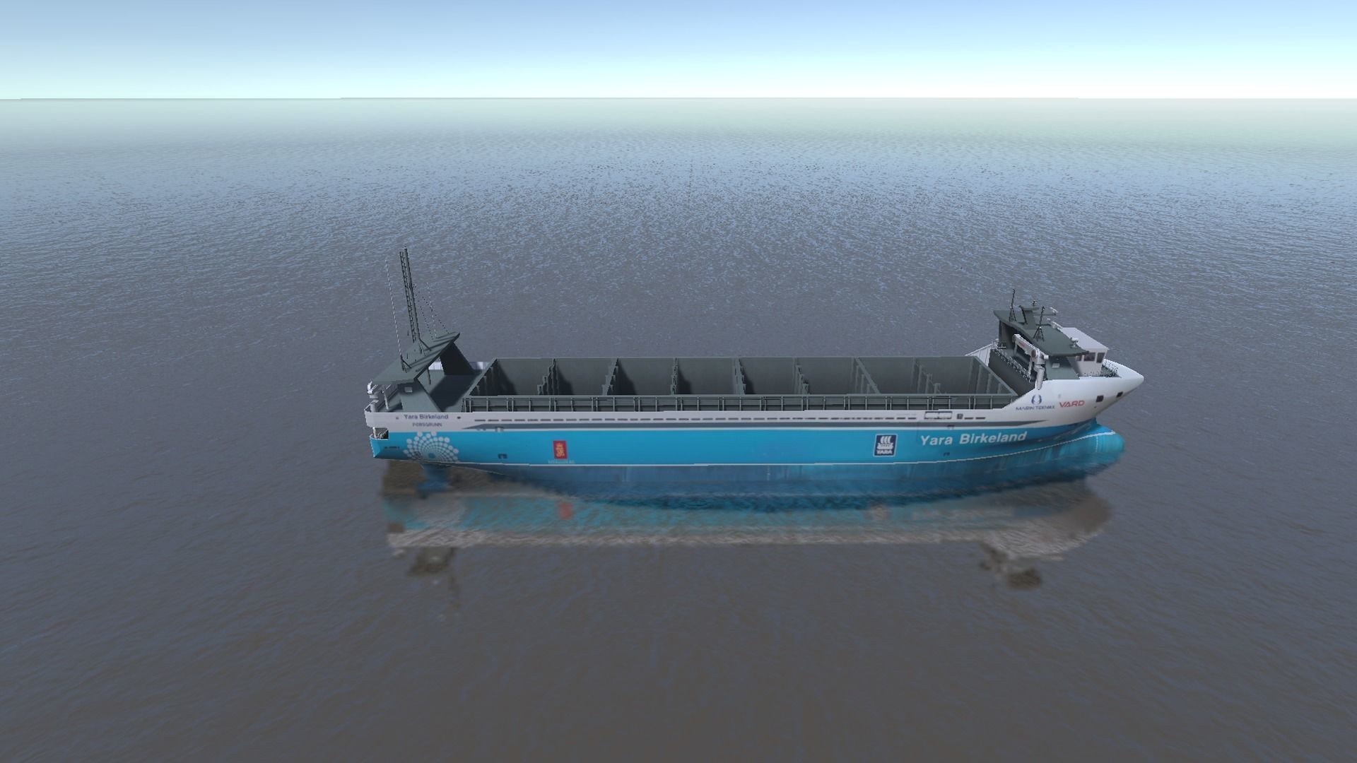MV Yara Birkeland ship 3d model Low-poly 3D model_9