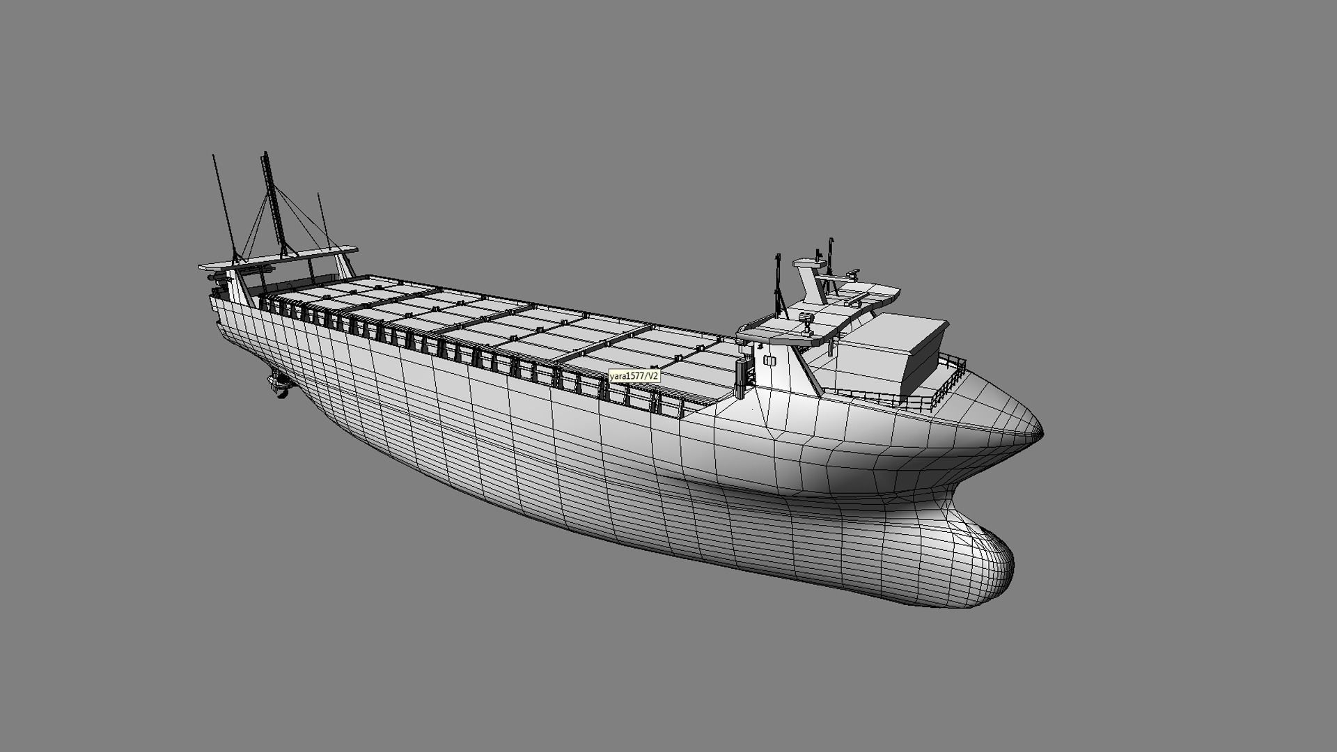 MV Yara Birkeland ship 3d model Low-poly 3D model_8