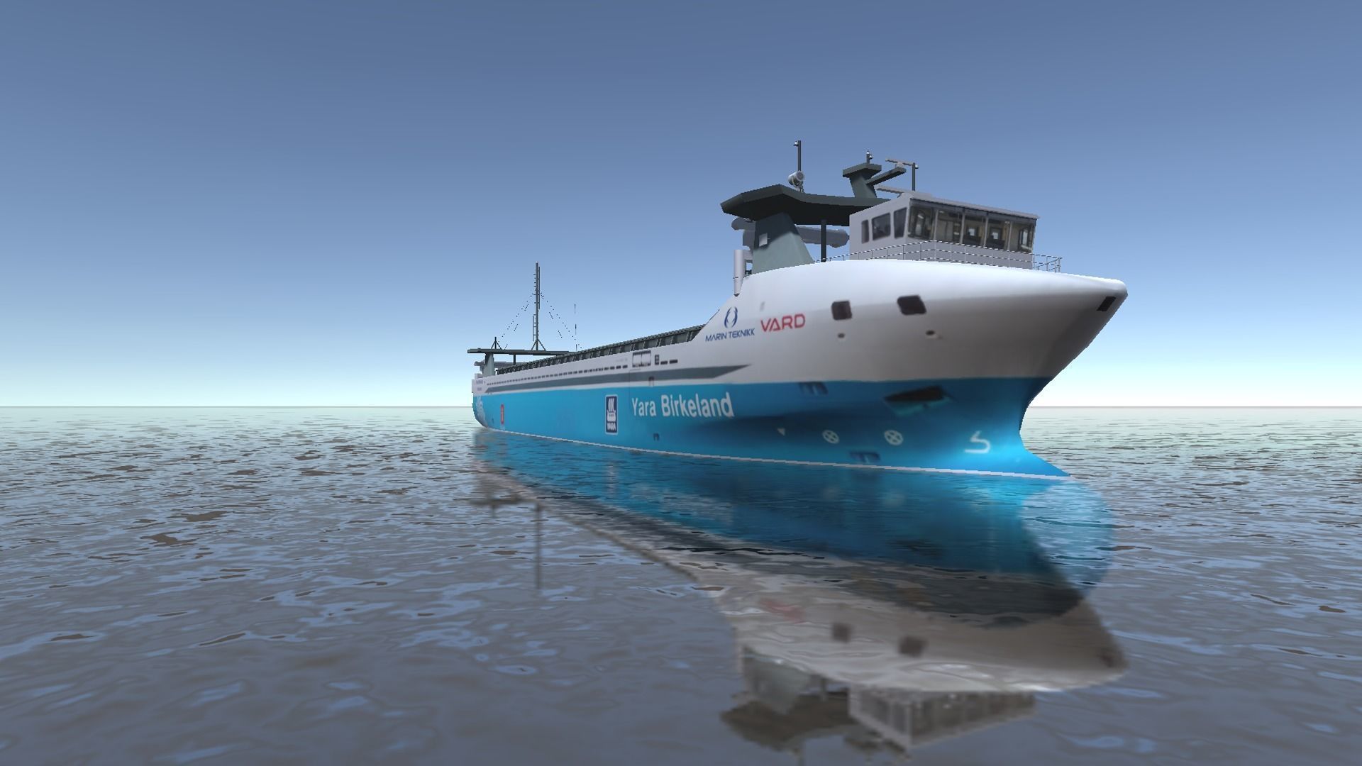 MV Yara Birkeland ship 3d model Low-poly 3D model_4