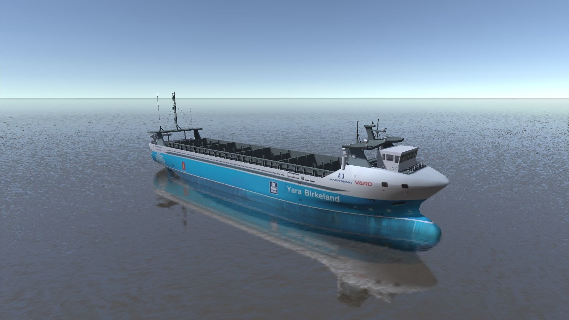 MV Yara Birkeland ship 3d model Low-poly 3D model_11