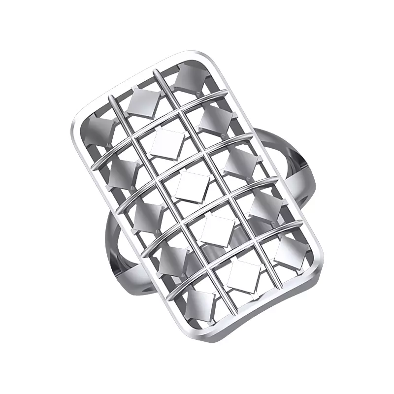 Ring geometry 3D print model_0