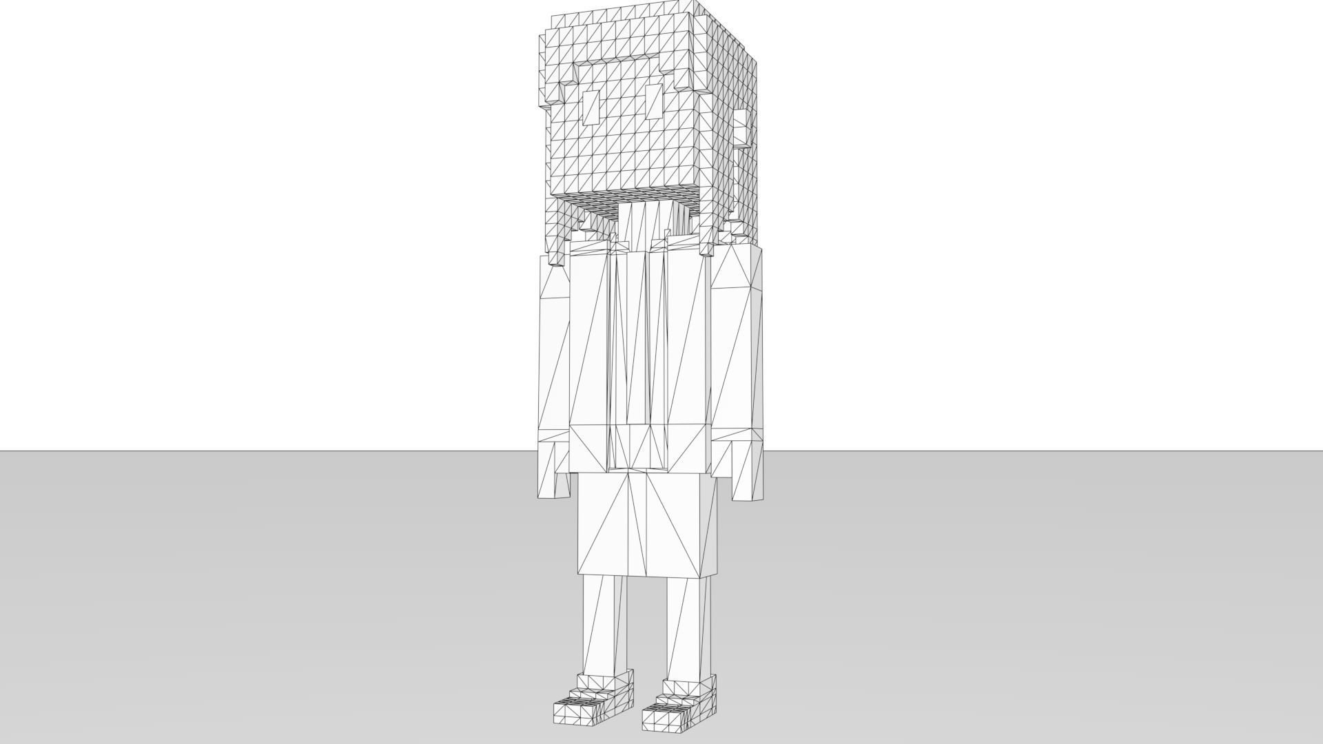 3D Pixel Meebits 3D model_13