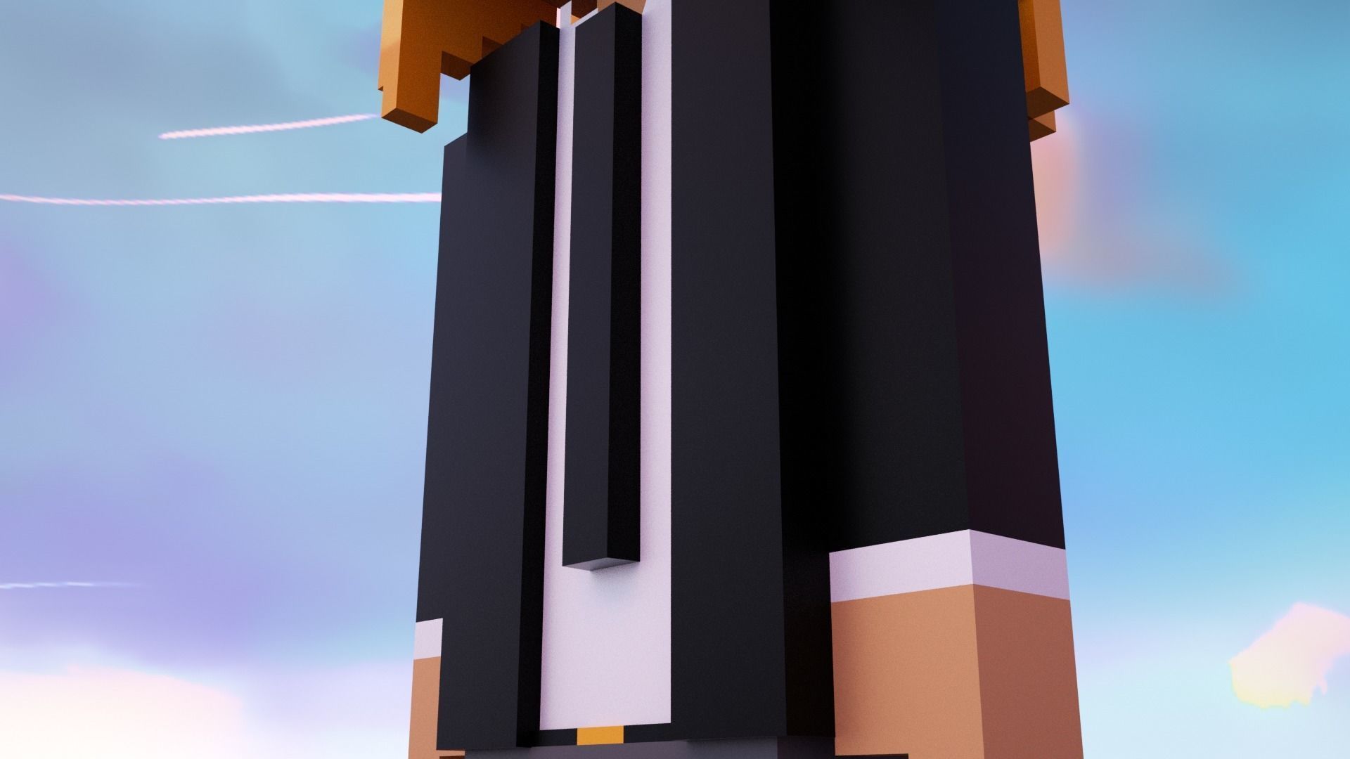 3D Pixel Meebits 3D model_7