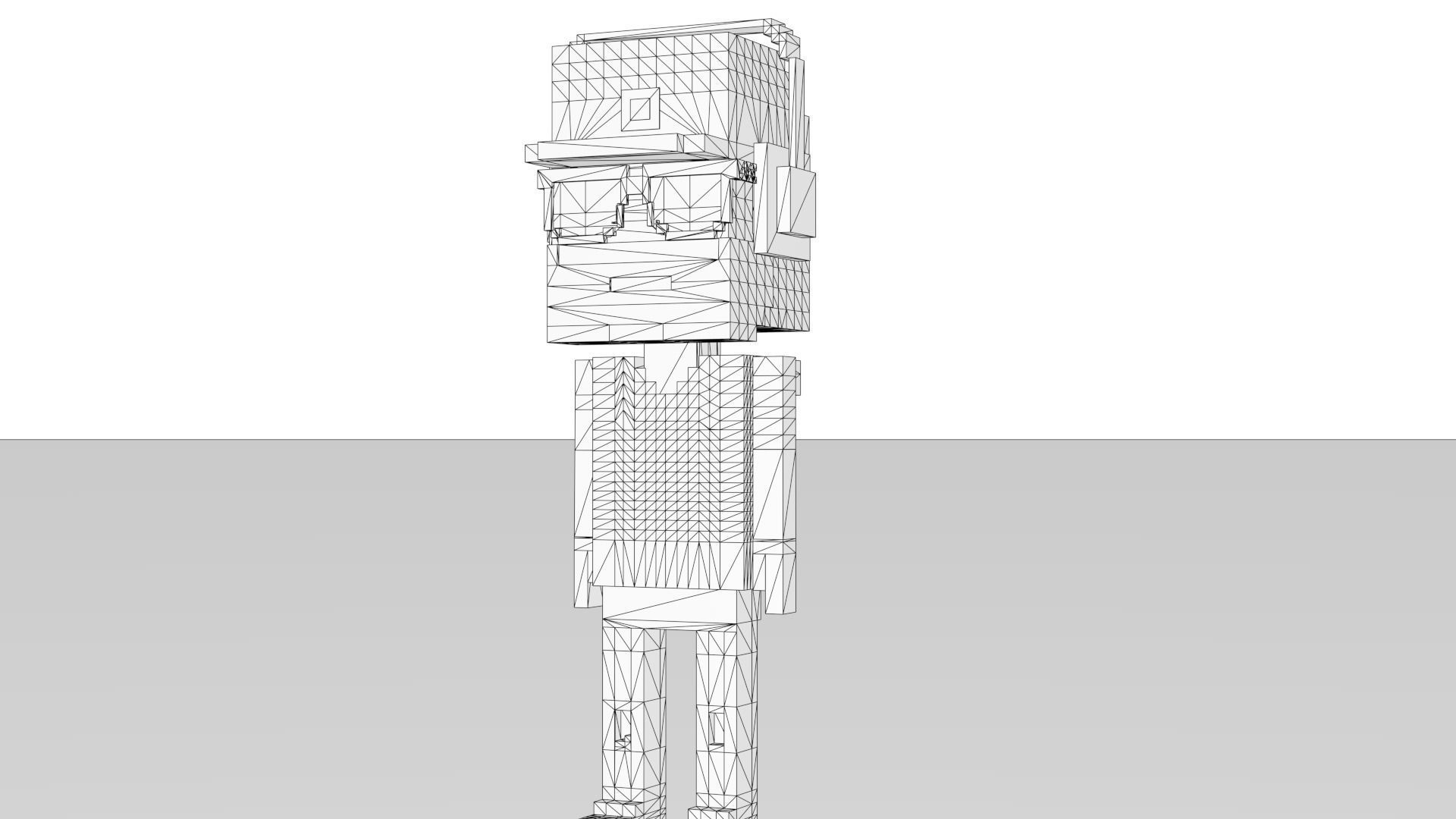  3D Pixel Meebits  3D model_12