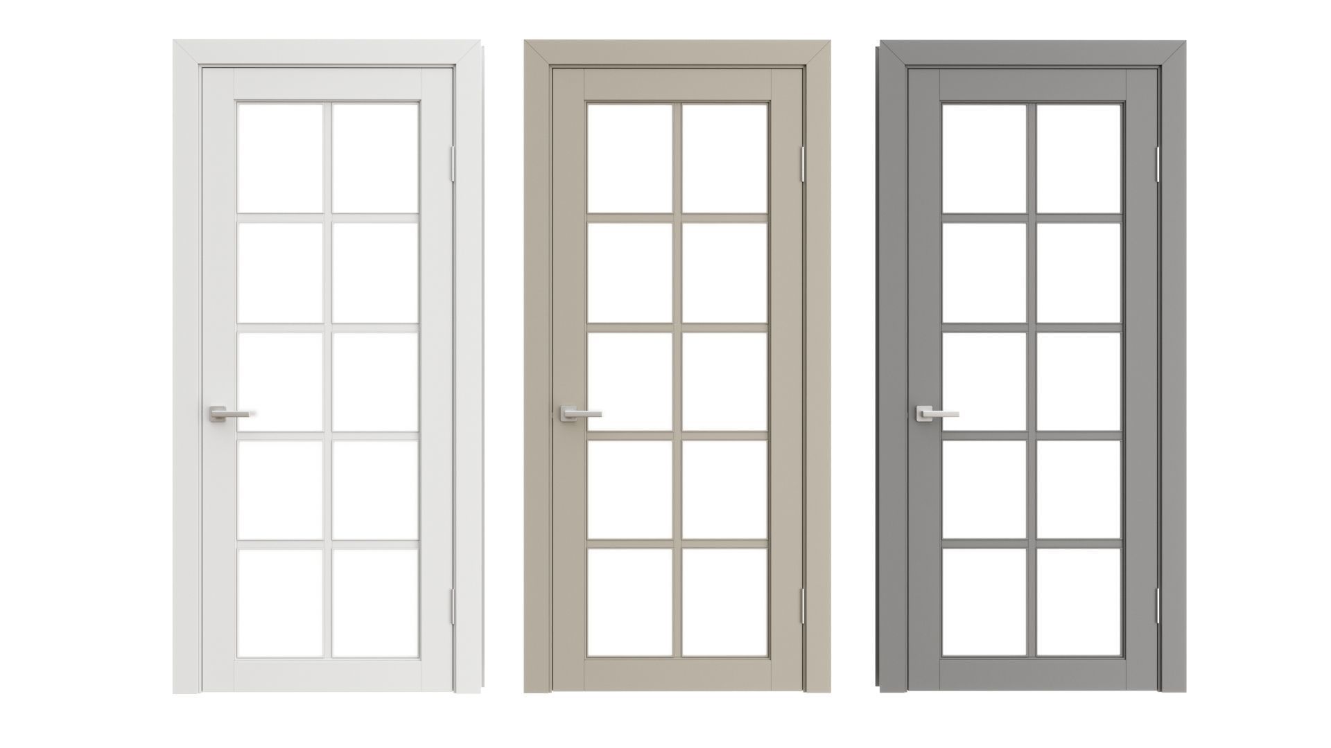 Door interior 6 3D model_8