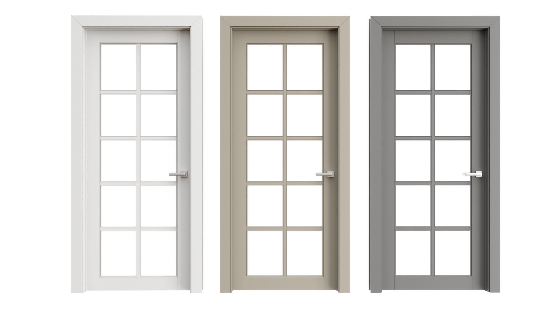 Door interior 6 3D model_5