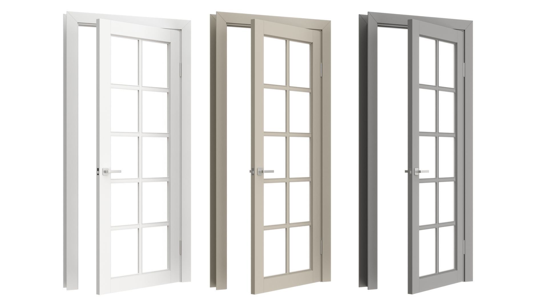 Door interior 6 3D model_3