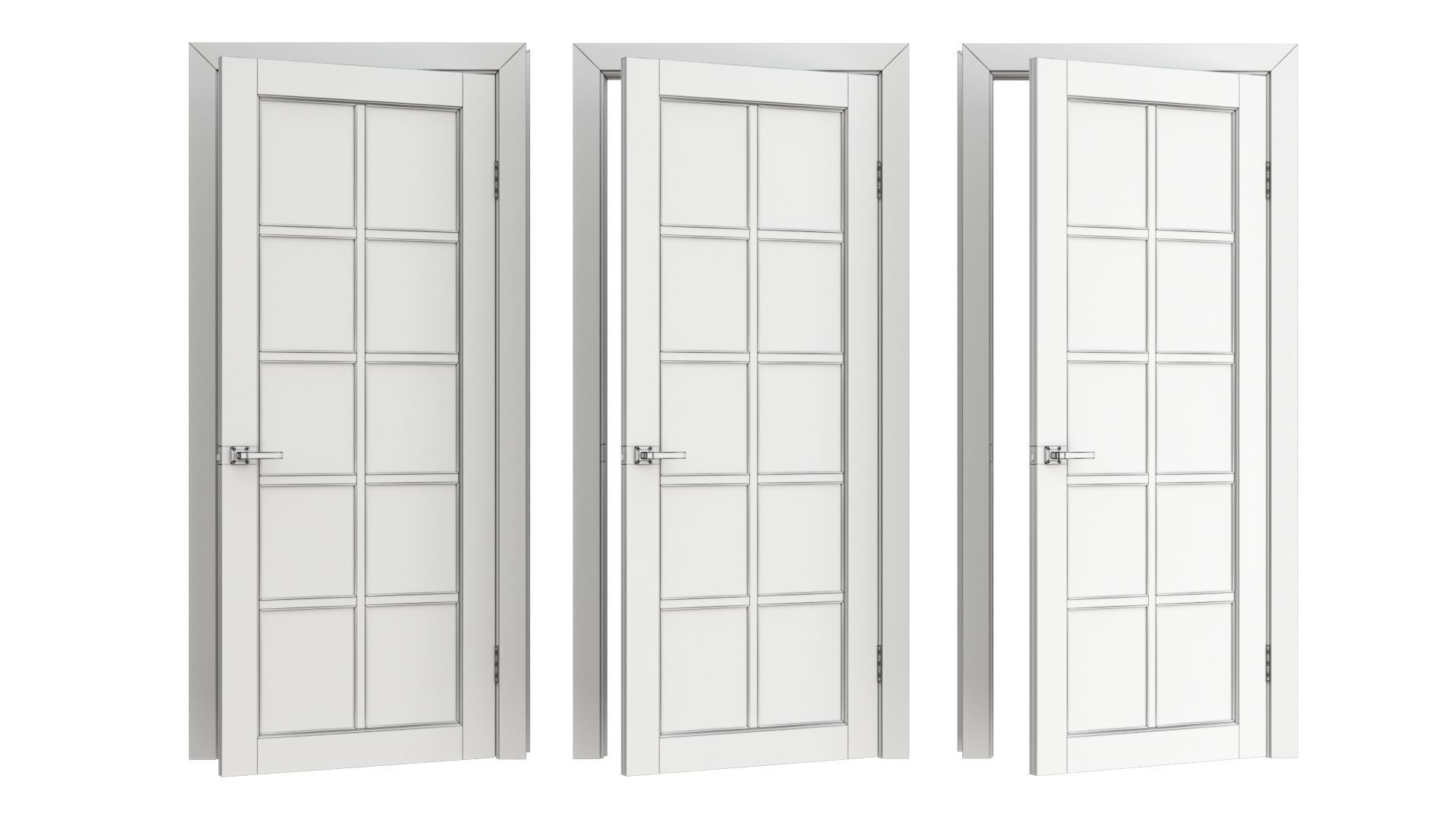 Door interior 6 3D model_10