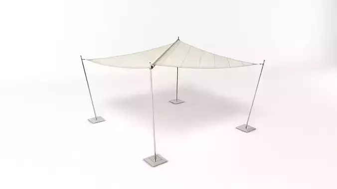 Freestanding Sun Shade Sail