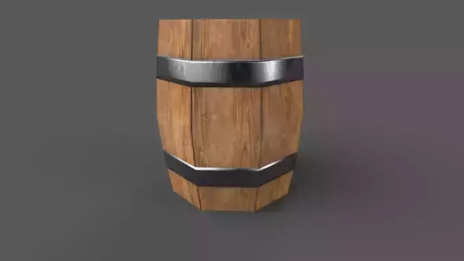 Wooden Barrel