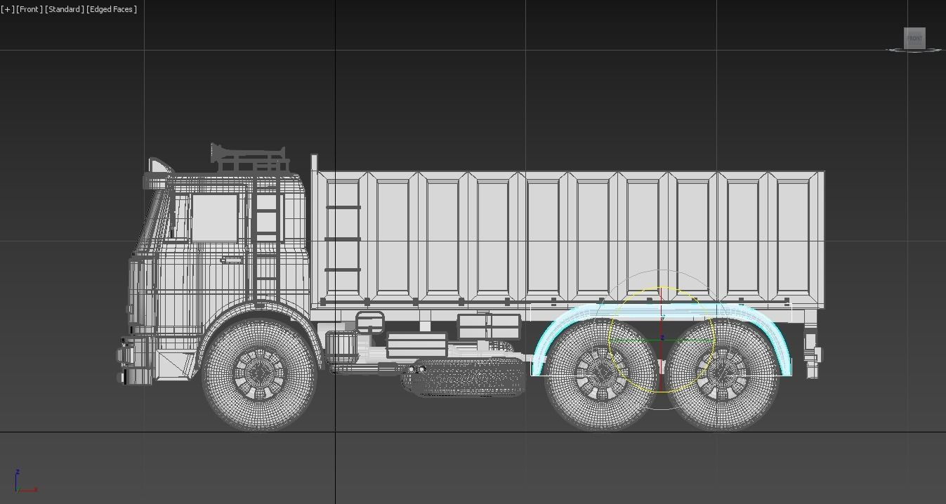 FIAT truck 160 3D print model_9