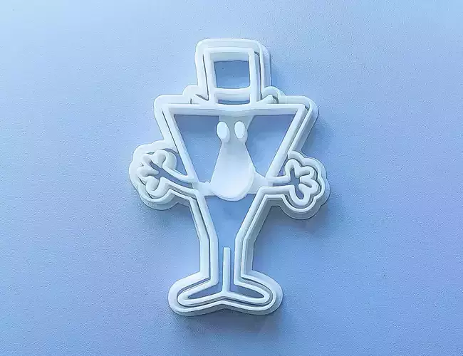 Mr Cool Cookie Cutter 3D print model