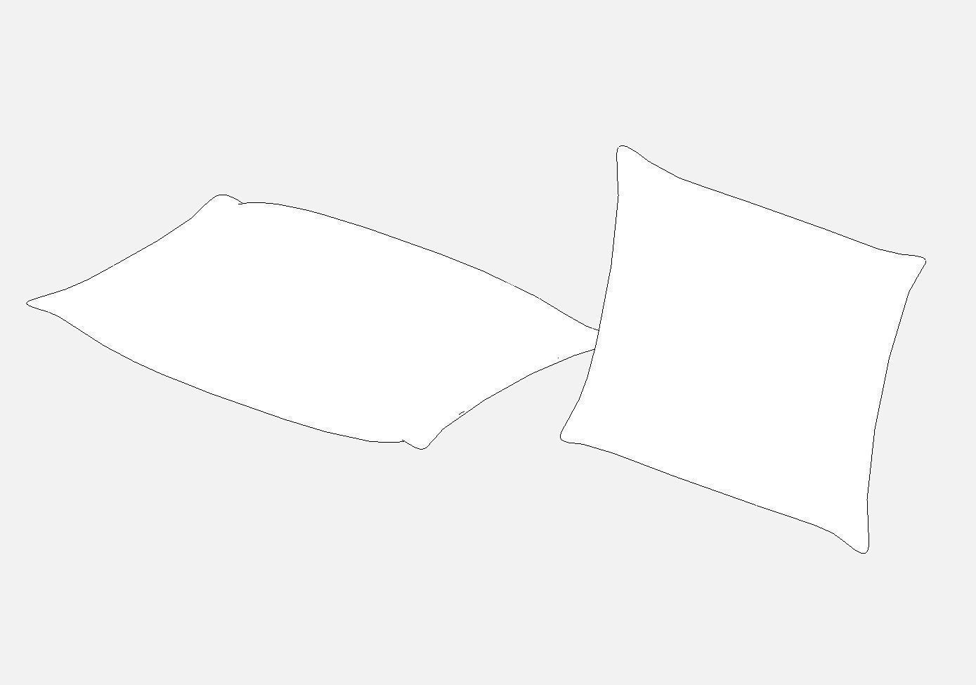 Pillows in Revit Free 3D model_3