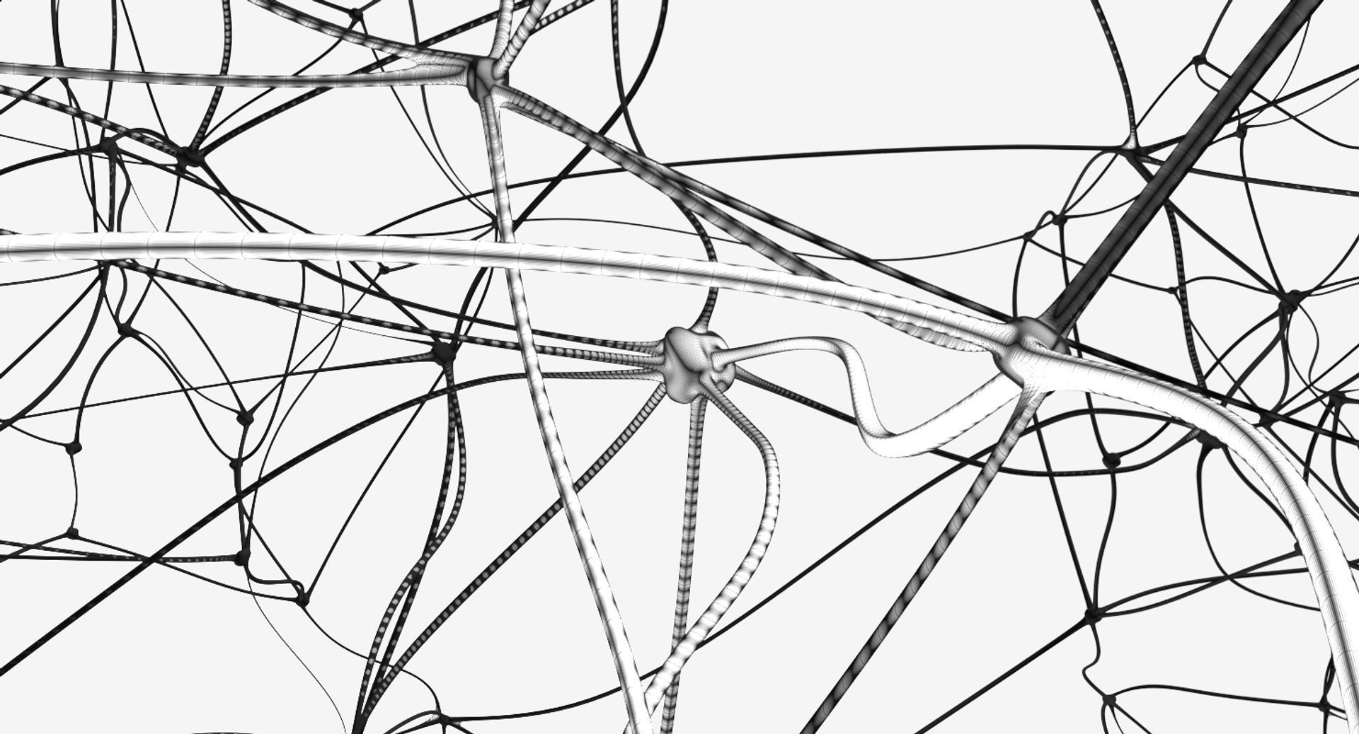 Neurons close up of neuron 3D model_14