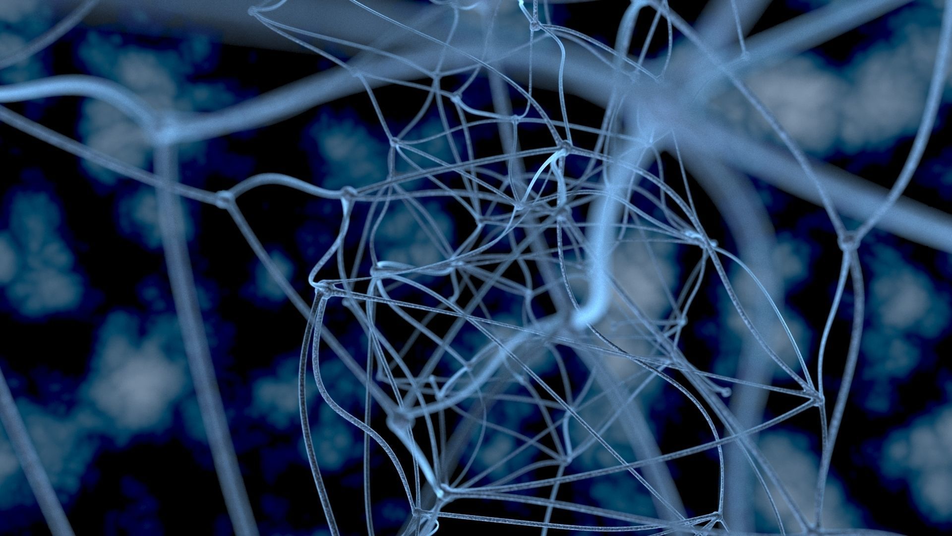 Neurons close up of neuron 3D model_8