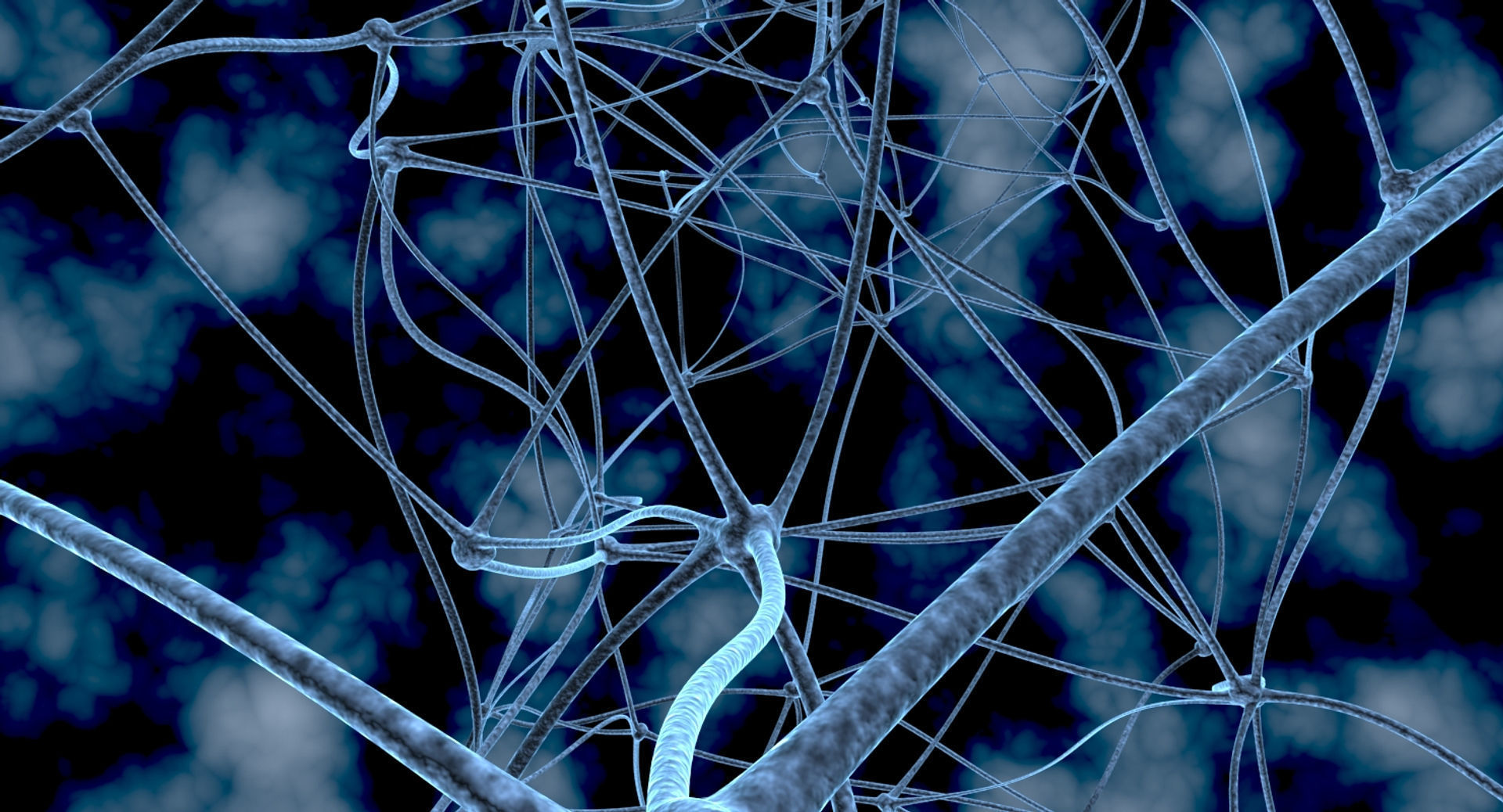 Neurons close up of neuron 3D model_2