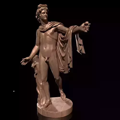 Apollo Belvedere bronze Classical Greek Sculpture