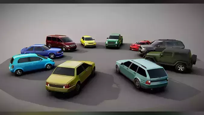 Generic passenger car pack DONATE UKRAINE