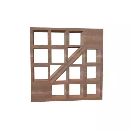 Modular Wooden Shelf v2 001