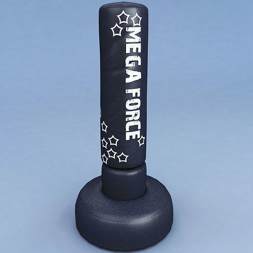 Boxing punching bag lowpoly 3d model   Low-poly 3D model