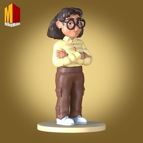 Turning Red Priya Figurine  3D print model