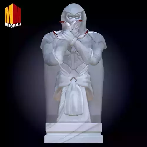 Moon Knight Bust Marvel Superhero  3D print model
