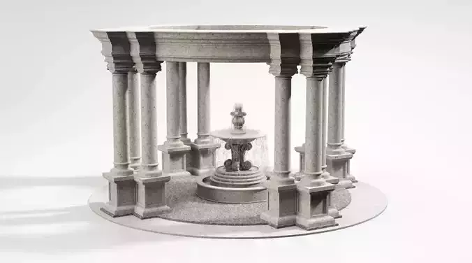 Rotunda fountain