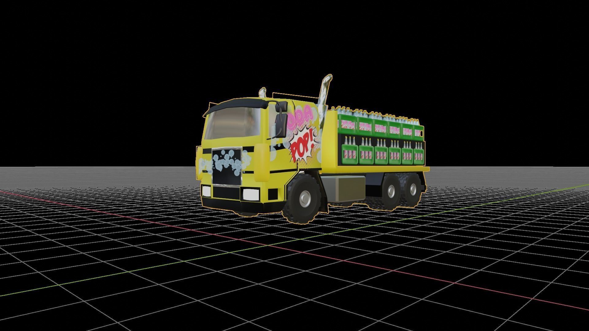The Soda Pop Truck 3D print model_4