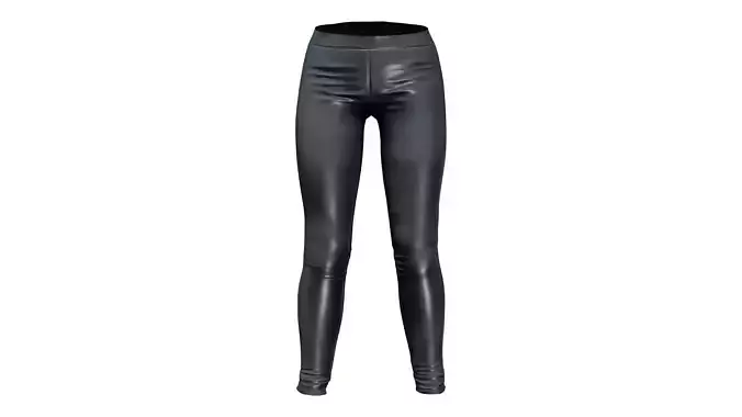 Tight Shiny Leather Pants