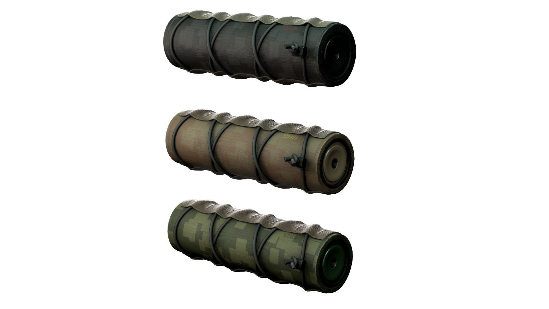 AXMC sniper riffle Low-poly 3D model_19