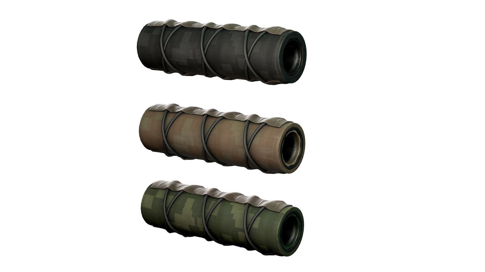 AXMC sniper riffle Low-poly 3D model_20