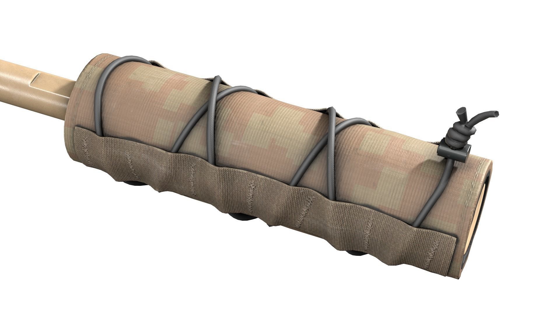 AXMC sniper riffle Low-poly 3D model_18