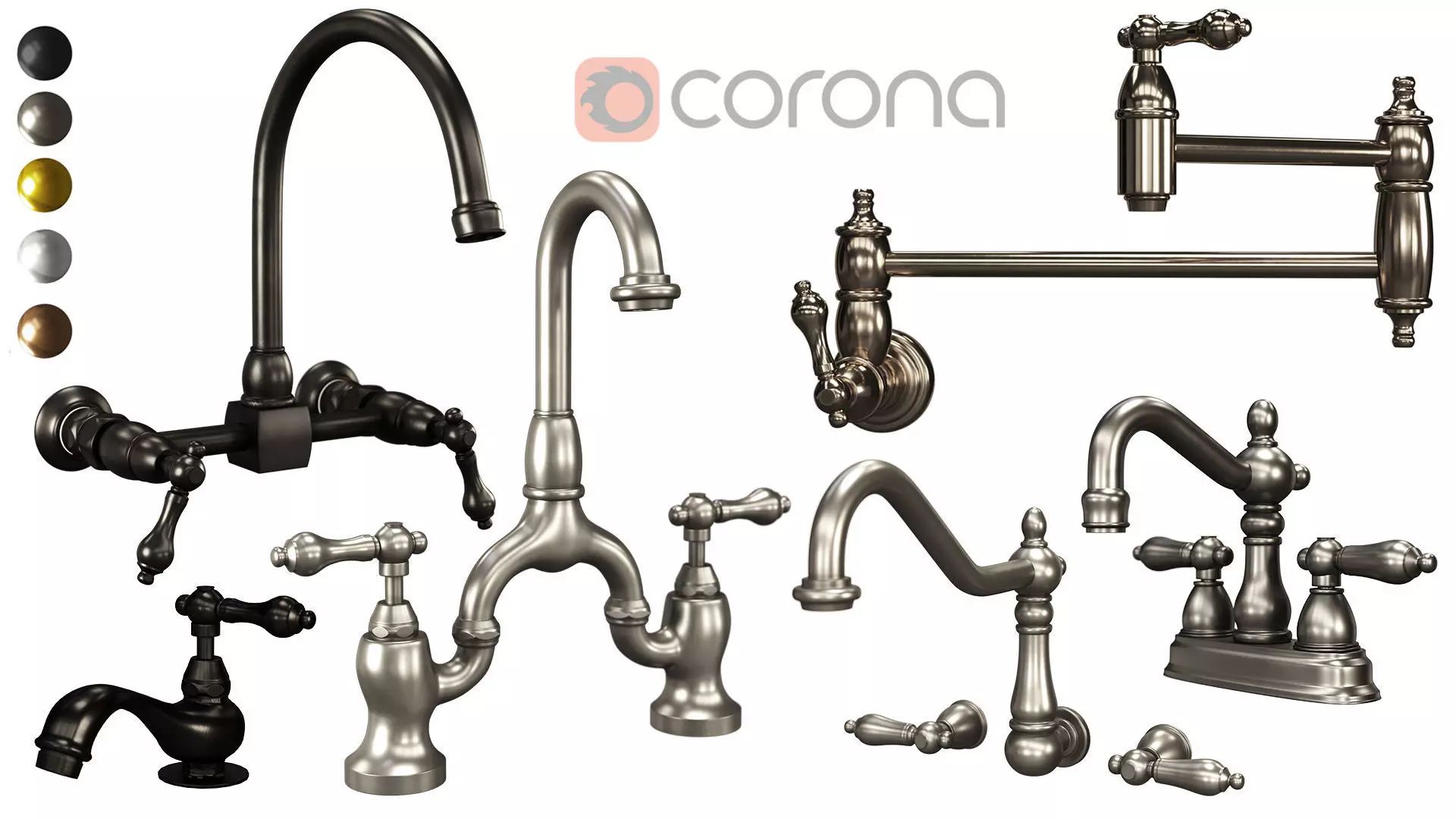 Kingston Faucets Vol 04 3D model_0