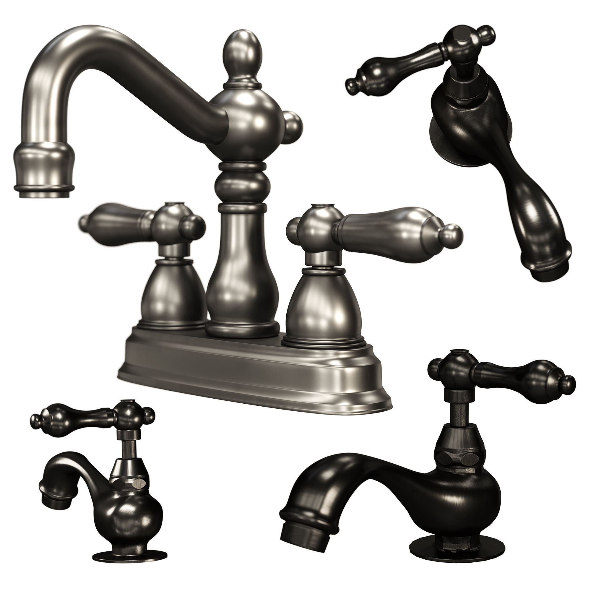 Kingston Faucets Vol 04 3D model_5