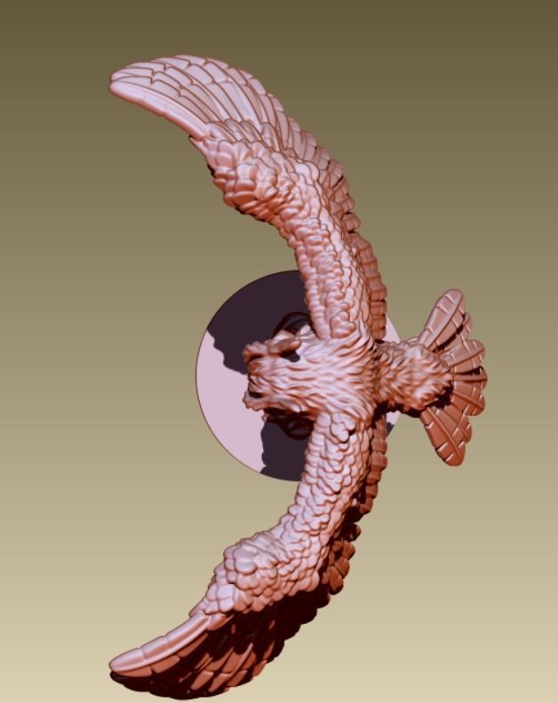 Owl bird 3D print model_4