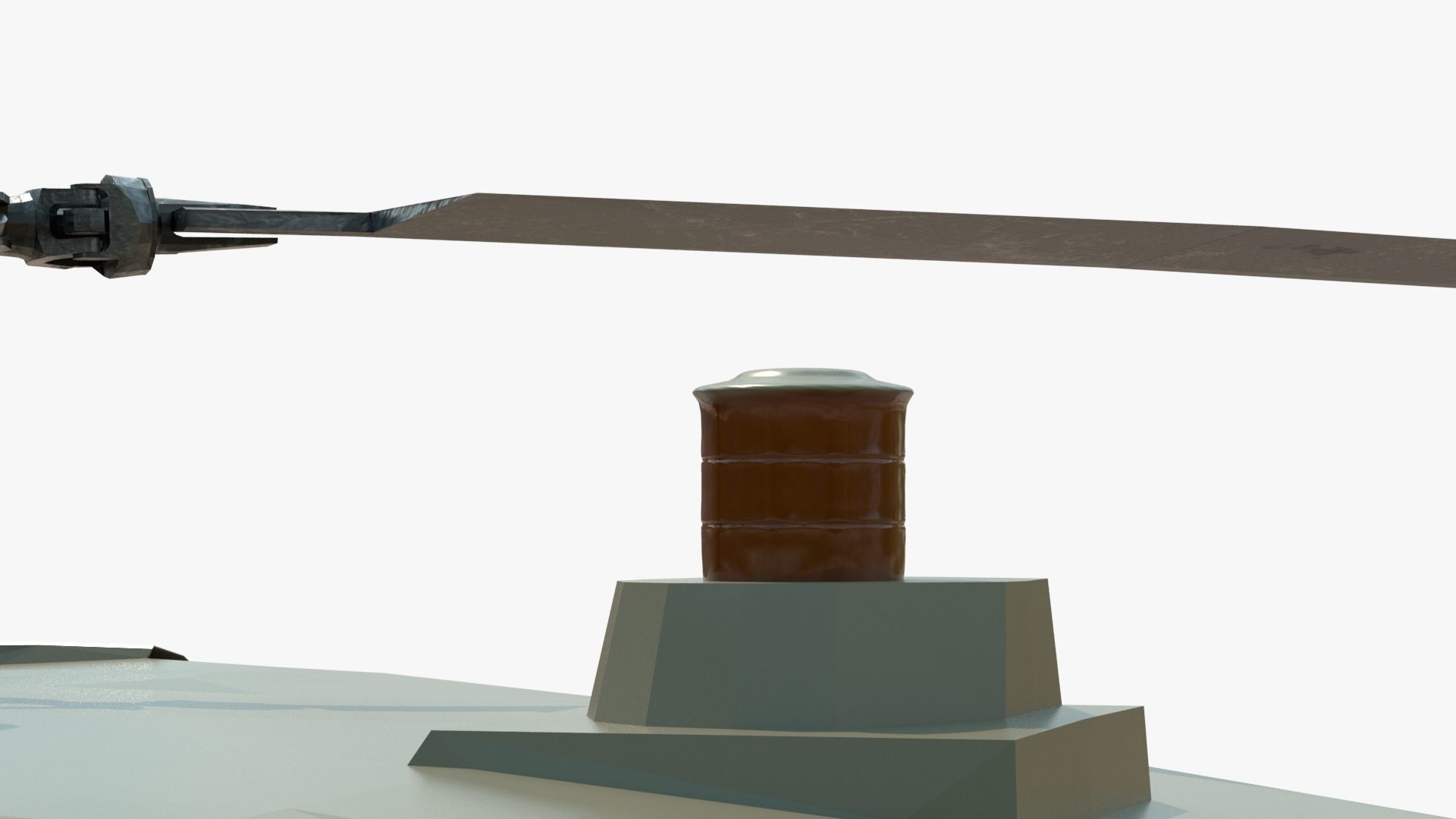 4K UH60 Blackhawk Low-poly 3D model_11