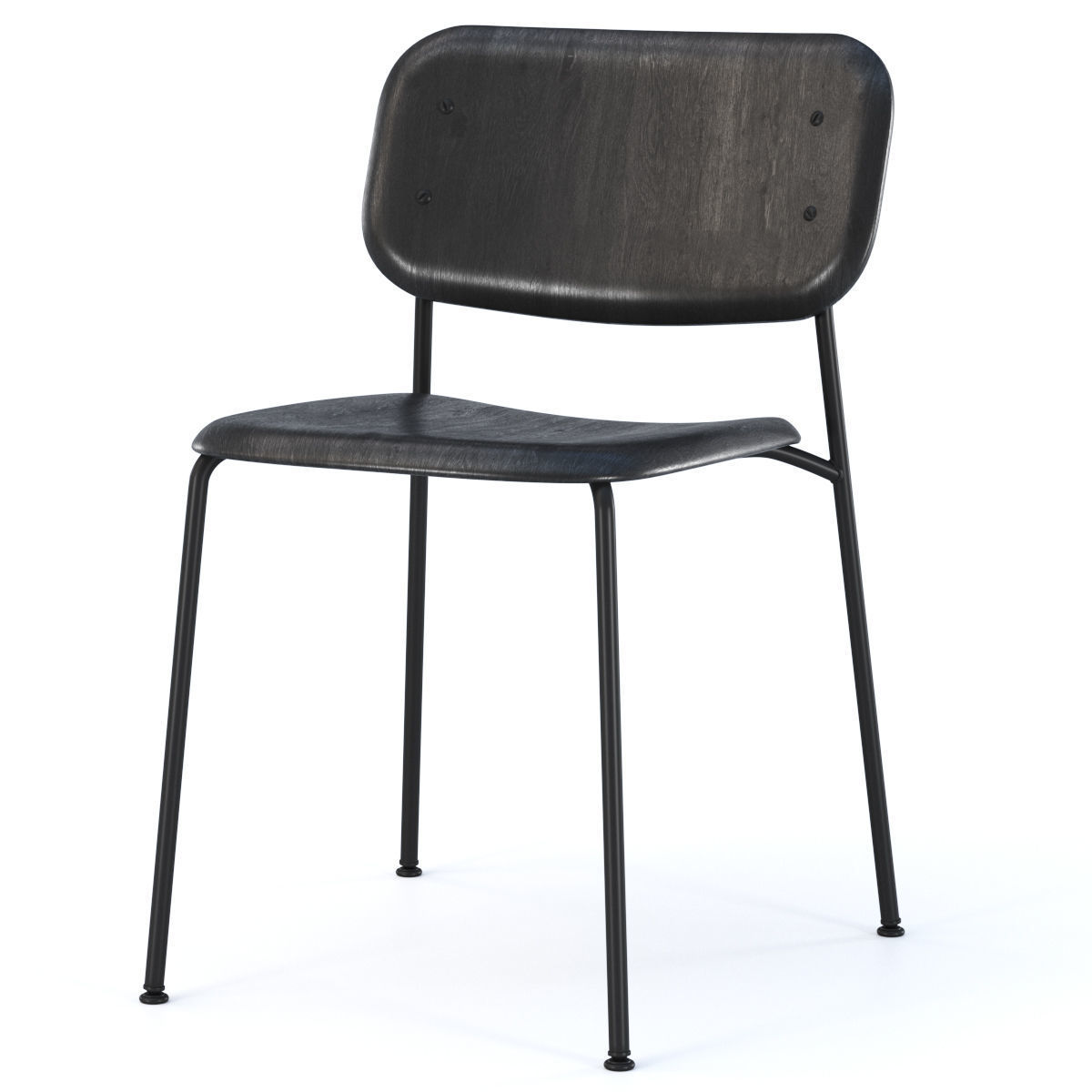 Hay Chair Soft Edge 10 3D model_1