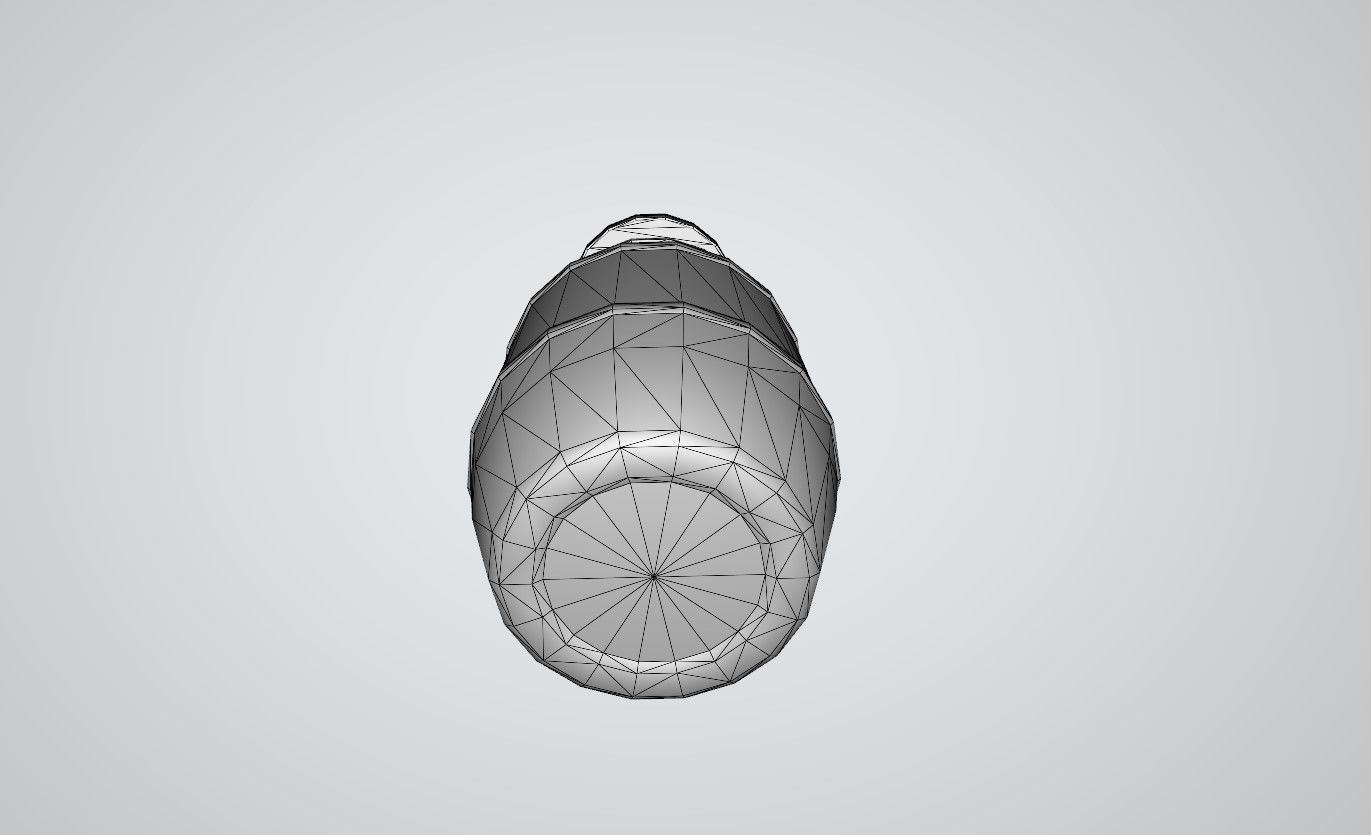 Plastic Barrels orange and blue Free low-poly 3D model_11