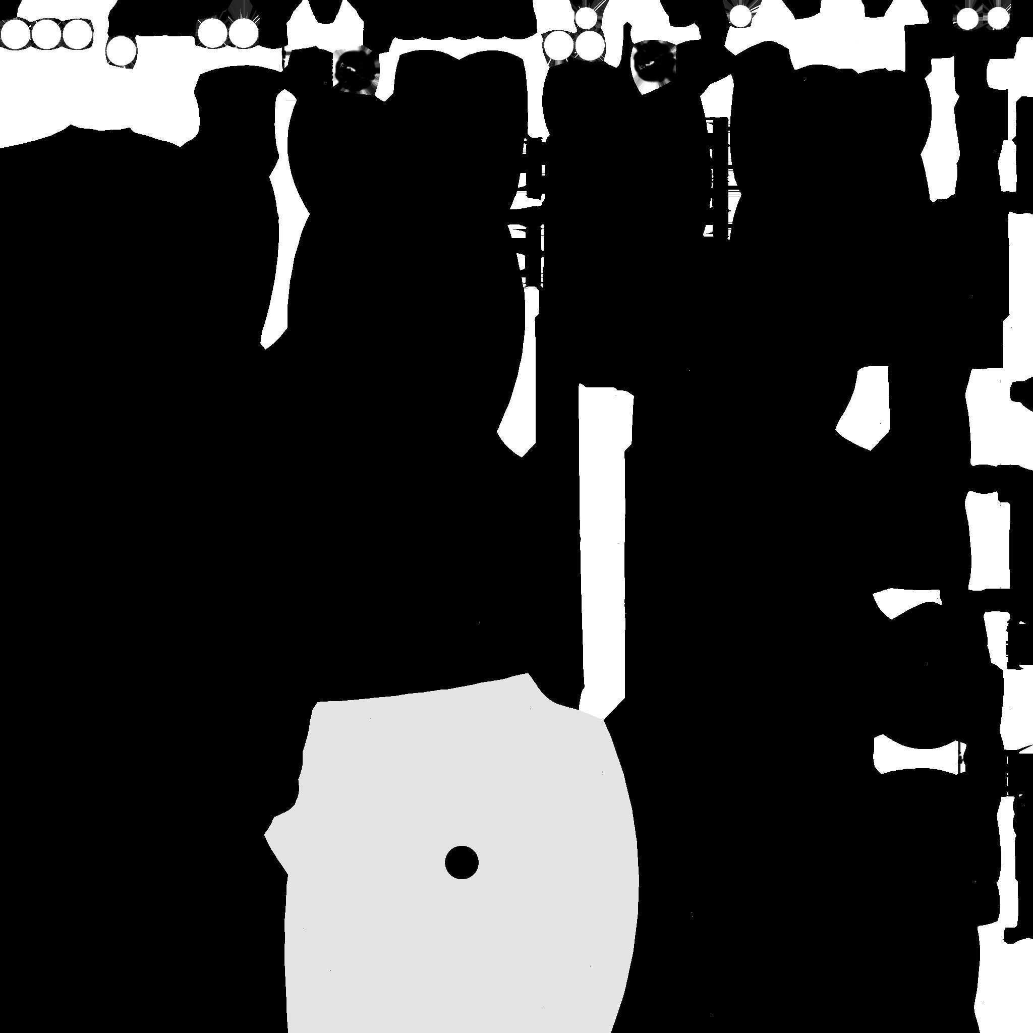 Brain Robot G07 White Dust - SciFi Character Design Low-poly 3D model_24