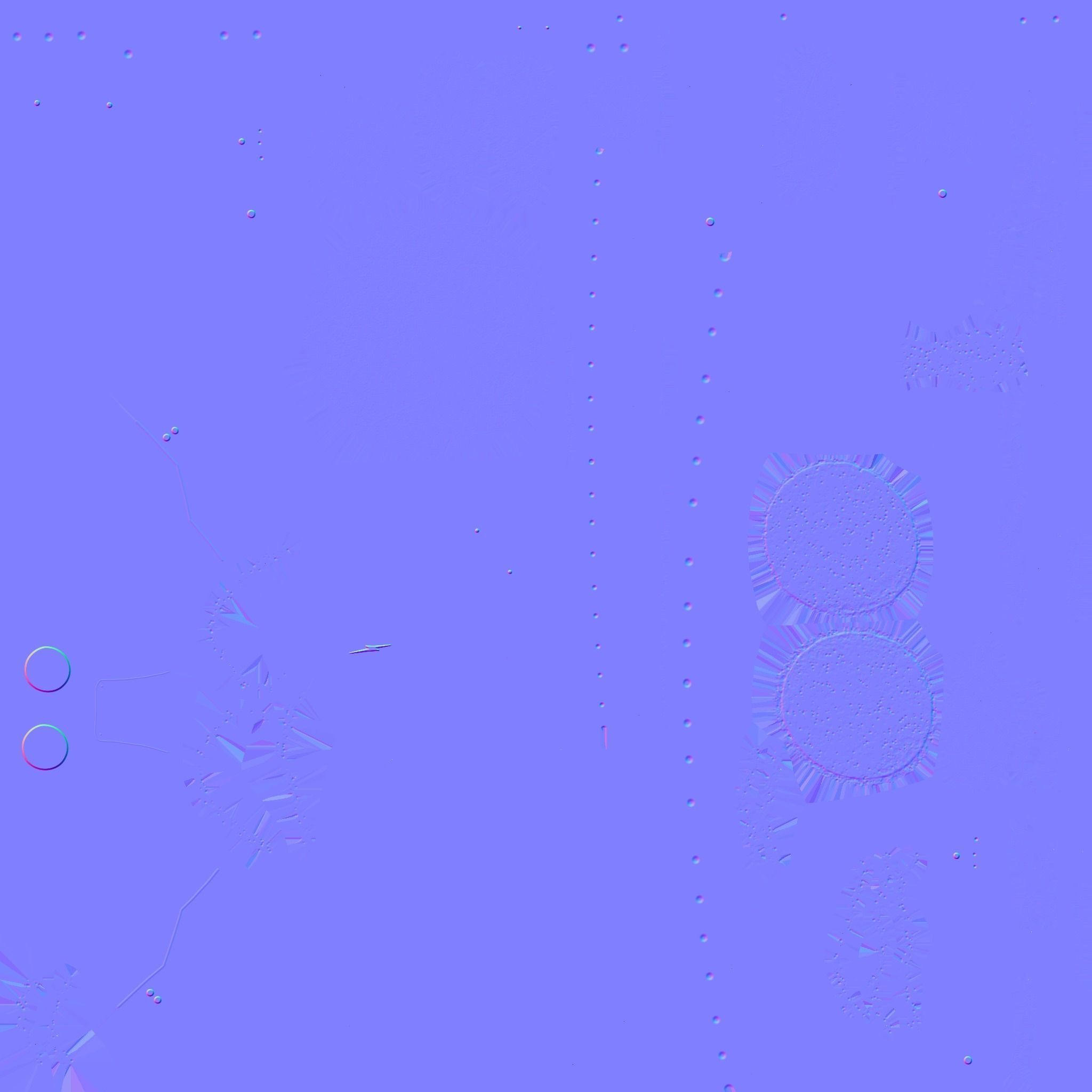 Brain Robot G07 White Dust - SciFi Character Design Low-poly 3D model_25