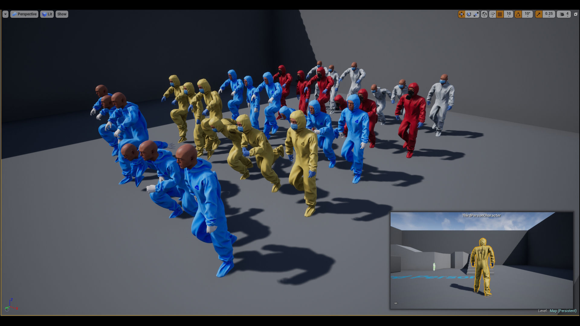 Man In Protective Suit Low-poly 3D model_12