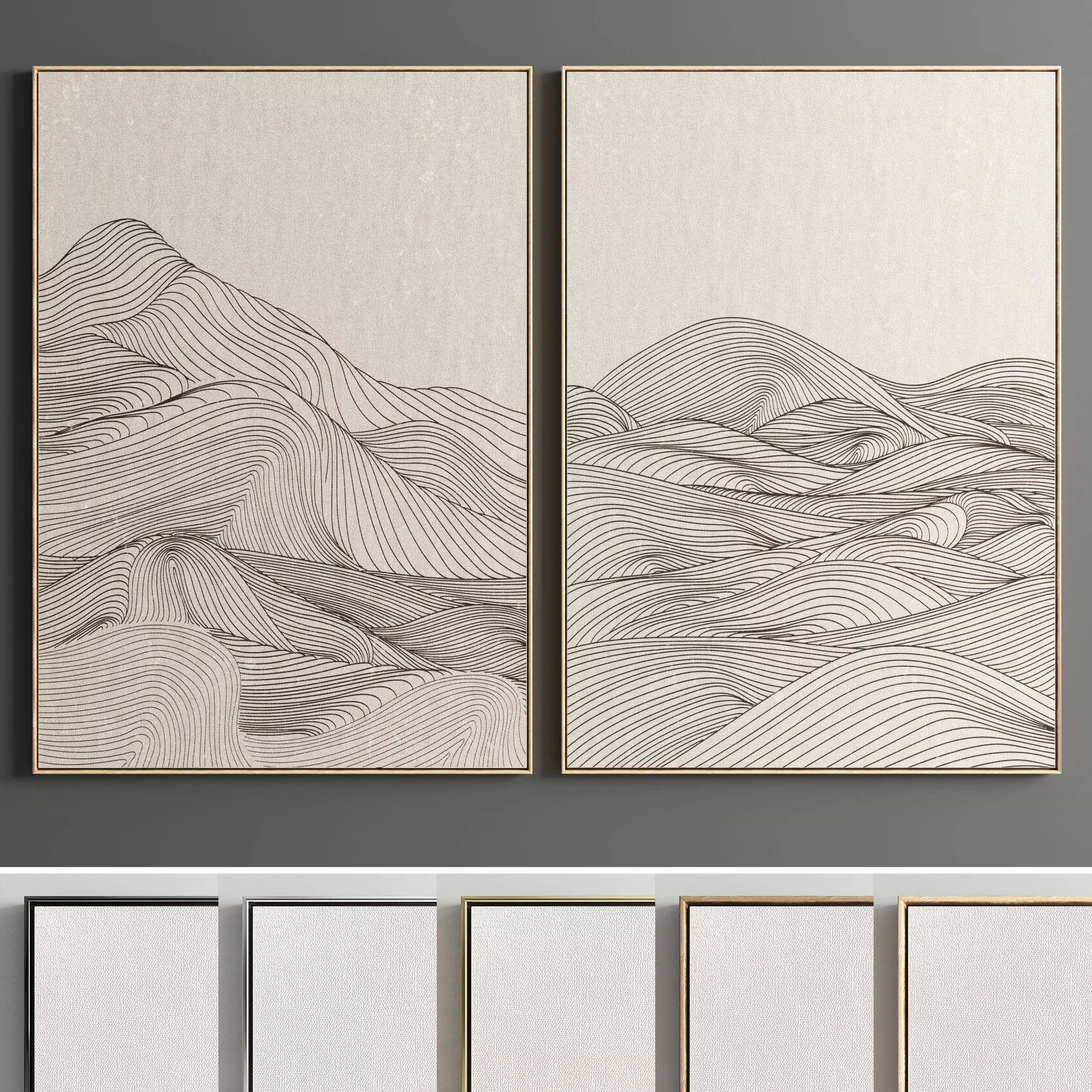 Photo Frame 112 Low-poly 3D model_0