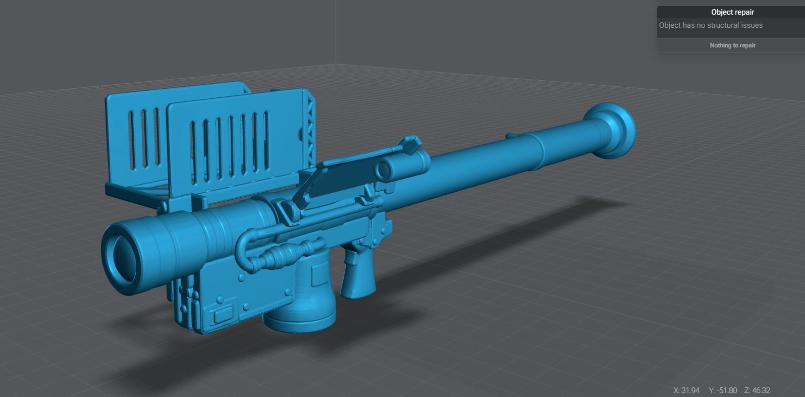 Stinger scale model 3D print model_5