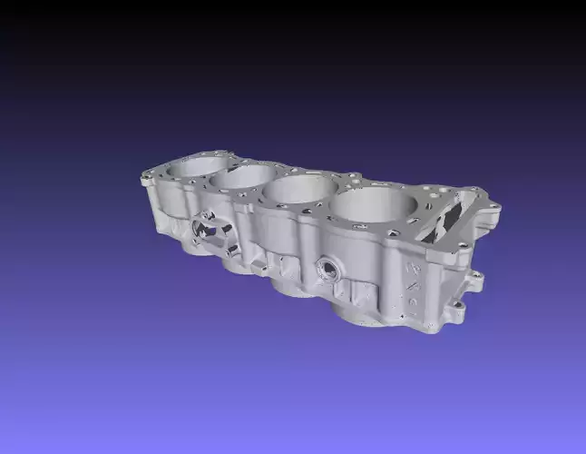 Suzuki Hayabusa Gen 2 Cylinder Scan and Reverse Engineered CAD 3D model
