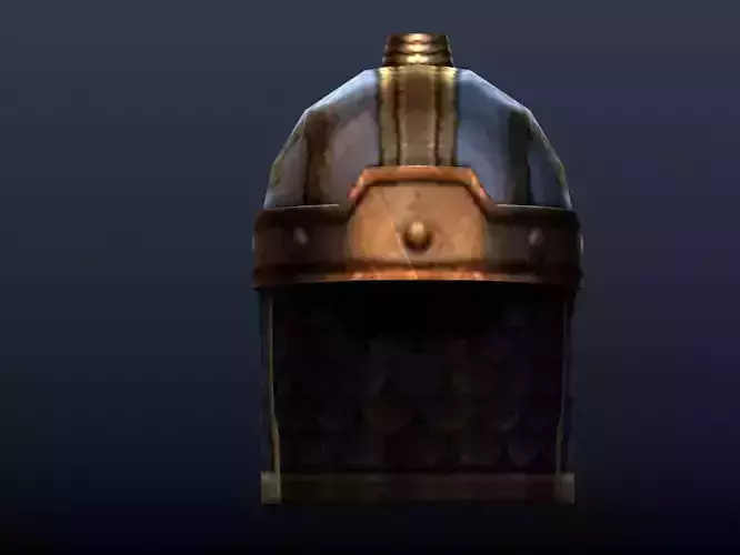 Futuristic medieval Helmet