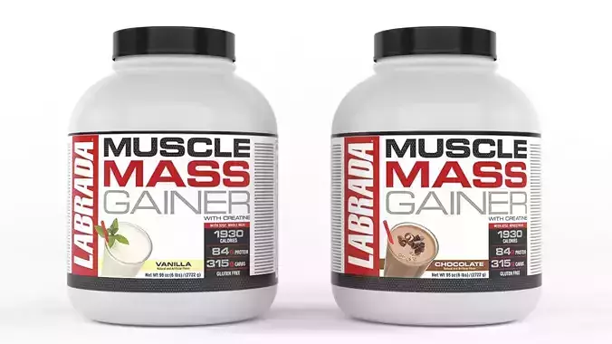 Protein Powder 3D model
