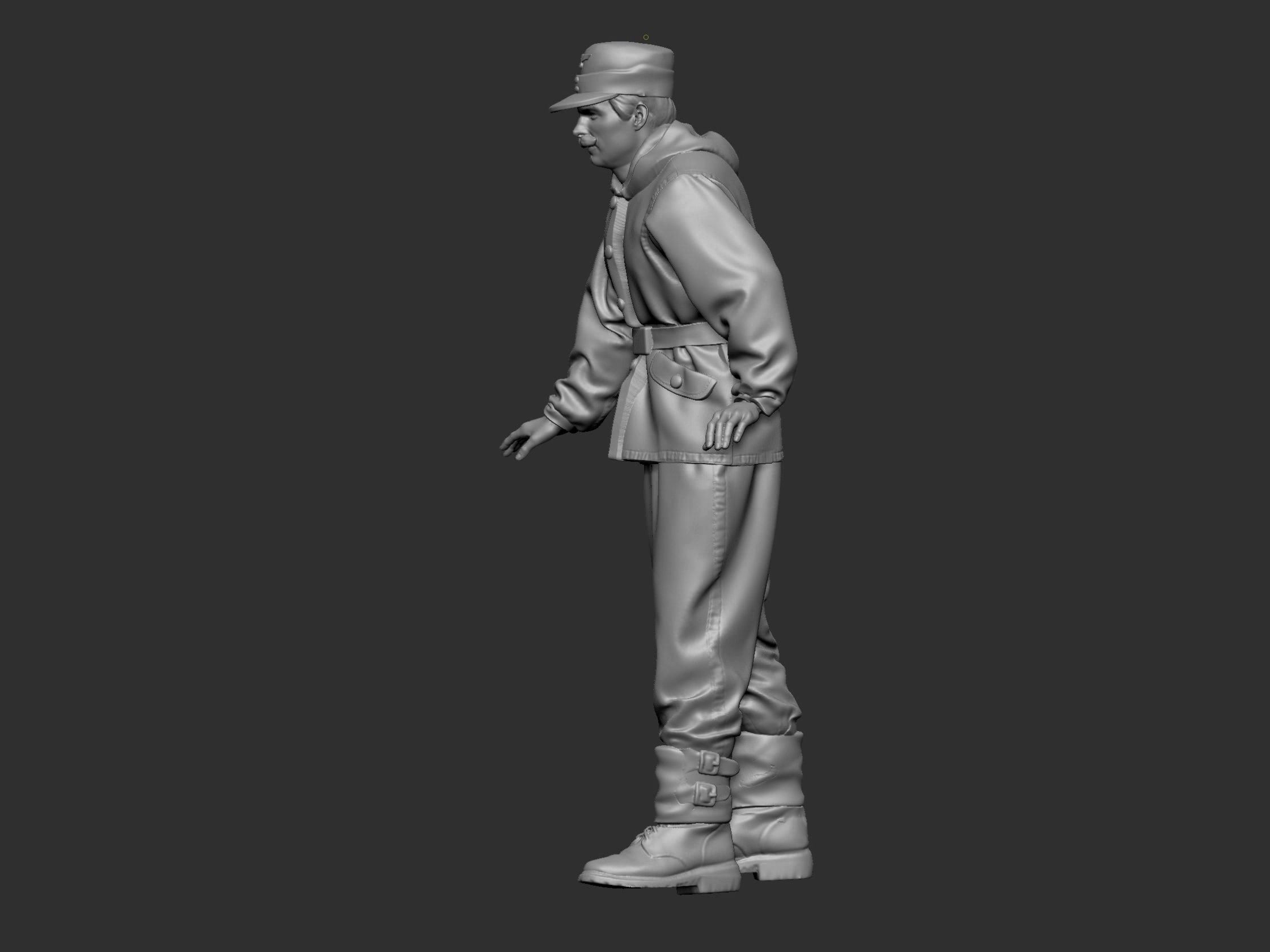 German Tankman ww2 6 3D print model_35